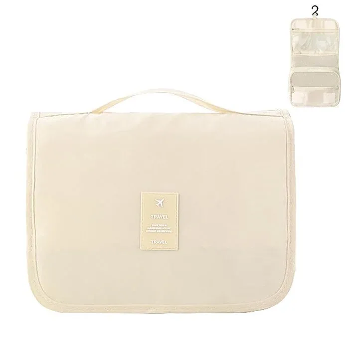 Toilet bag to hang up ，Multifunctional toilet bag with hook