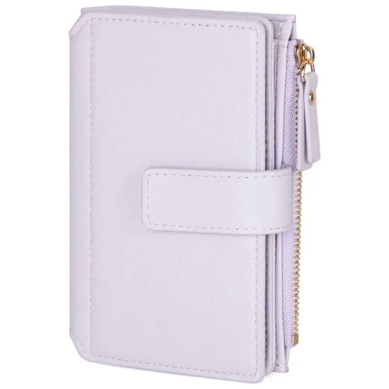 Wallet Leather Wallet small RFID Protection