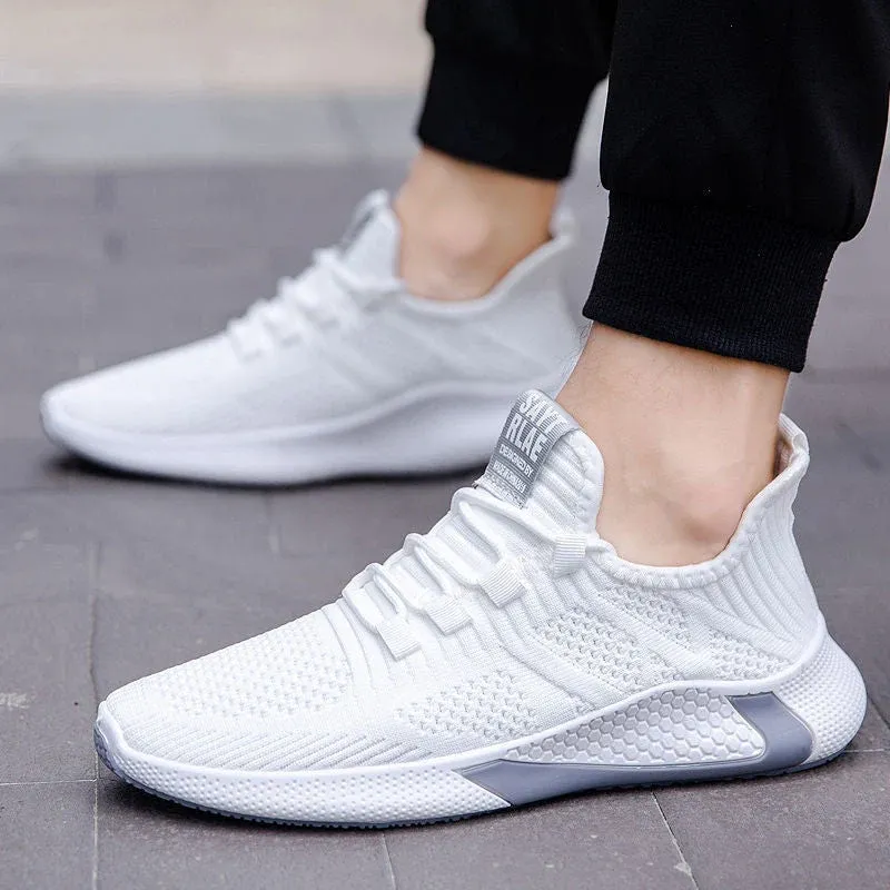 Herren Atmungsaktive Fitness-Sneaker mit flexibler Dämpfungstechnologie – Tavélo