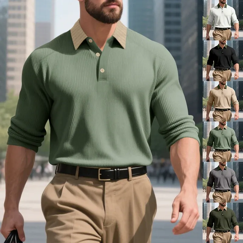 Herren Hochwertiges Polo-Shirt – Cavello
